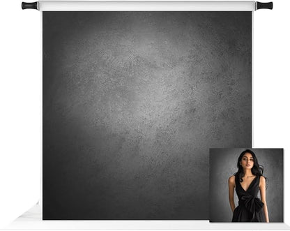 Kate 8x8ft Gray Abstract Photography Backdrop Grey Portrait Textures Photo Background Old Master Grey Backdrops