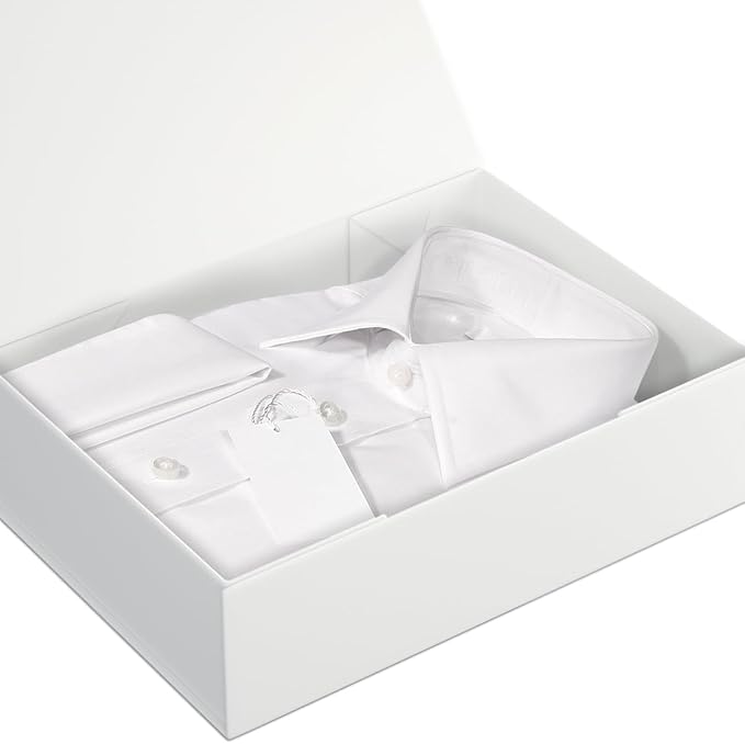 White Gift Boxes 11.9" x 8.5" x 3.3" with Magnetic Closure Lid Gift Box for Presents,Bridesmaid Gifts Boxe,Cute Boxes,Birthday Gift Box,Luxury for Gift Packaging, Magnetic Gift Boxe for Wrapping Gifts