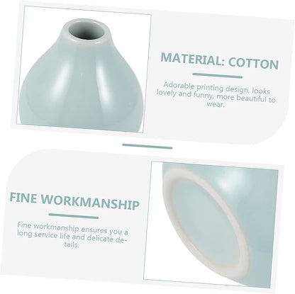 Cabilock Flower Container Desktop Decor Decorative Vase for Home Office Restaurant Ceramic Vase Unique Shape