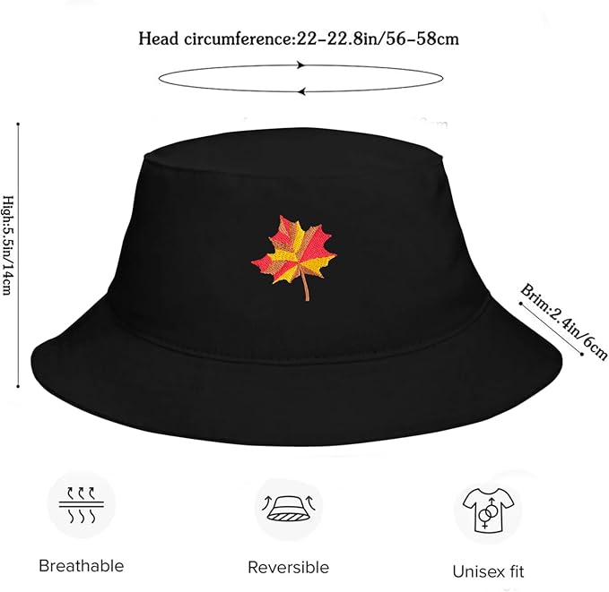 Bucket Hat Unisex for Men Women Funny Fashion Fishing Hat Cute Fisherman Cap