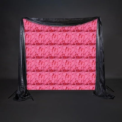 Anderson's Hot Pink Vinyl Floral Sheeting, 36 inch x 15 feet, Rain-Proof, Flame-Retardant, Easy to Use, Perfect for Parade Floats, Weddings, Parties, Prom, Homecoming, Photo Backdrop, Tables and More
