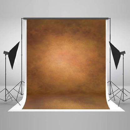 Kate 10×10ft Abstract Brown Photo Backdrop Old Master Texture Background Portrait Photography Backdrops for Photographer Head Shots Microfiber