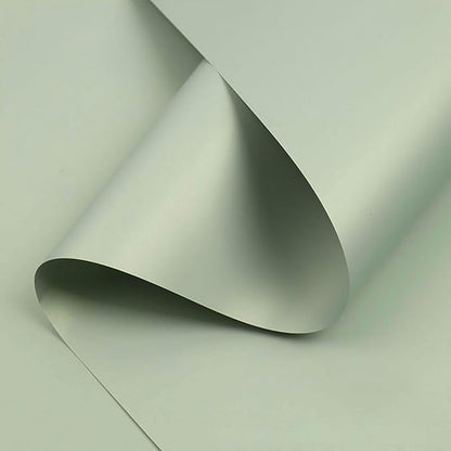 CC wonderland zone 20 Sheets Sage Green Floral Wrapping Paper - Waterproof Graygreen Flower Bouquet Wrapping Paper for Wedding Birthday,22 inch x 22 inch