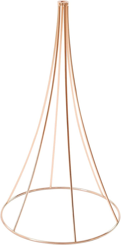 10 Pcs Gold Metal Wedding Flower Trumpet Vase, 31.5inch Tall Metal Trumpet Vase Centerpieces for Wedding, DIY Openwork Flower Arrangement Decor Road Lead for Anniversary Ceremony Birthday Party Aisle