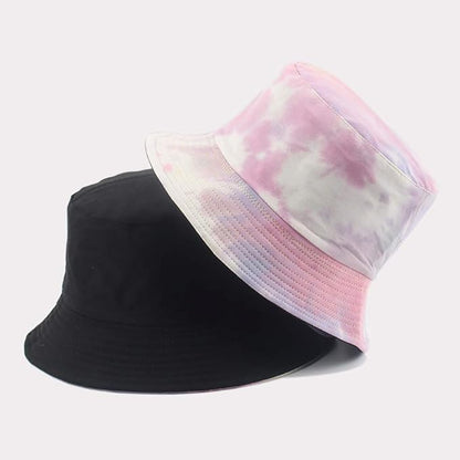Malaxlx Unisex Bucket Hat Beach Sun Hat Aesthetic Fishing Hat for Men Women Teens, Reversible Double-Side-Wear