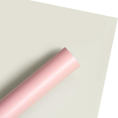 WRAPAHOLIC 20 Sheets Flower Wrapping Paper - 22.4 x 22.4 inch Pink Color Water-Resistant Floral Bouquet Wrapping Paper, Florist Supplies Packaging for Wedding Birthday Gift DIY