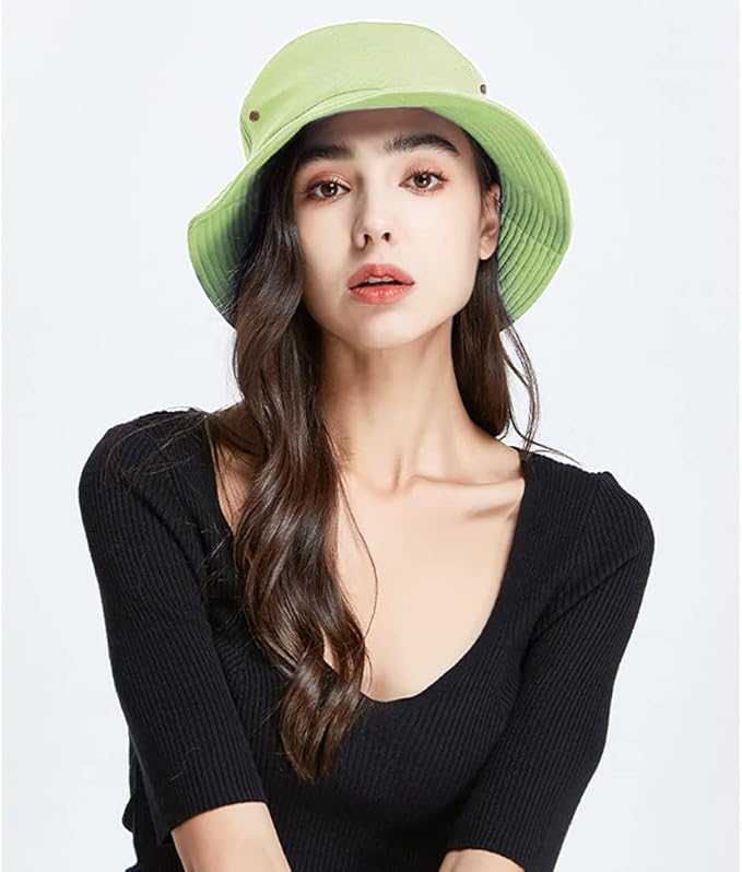 Malaxlx Unisex Bucket Hat Summer UPF 50+ Sun Protection Outdoor Beach Fishing Travel Hiking Hat