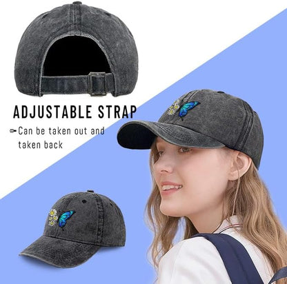 Baseball Caps for Men Women Washed Cotton Vintage Hats Adjustable Cool Fitted Ball Caps Truck Dad Hats Runnung Hiking