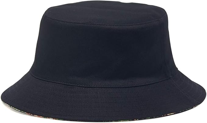 Quanhaigou Bucket Hat for Men Women,Packable Reversible Printed Sun Hats,Fisherman Outdoor Summer Travel Hiking Beach Caps