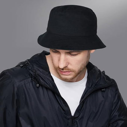 Malaxlx Unisex Bucket Hat Beach Sun Hat Aesthetic Fishing Hat for Men Women Teens, Reversible Double-Side-Wear