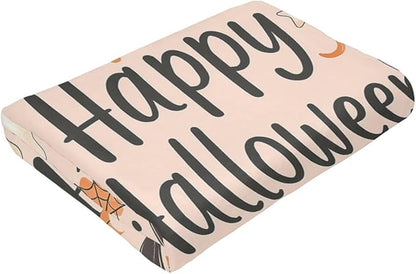 Happy Halloween Blanket Pumpkin Throw Blanket Pink Cute Bat Ghost Soft Cozy Fleece Fuzzy Stuffed Plush Flannel Gifts for Girls Women Boys Kids Adults 40''x50''