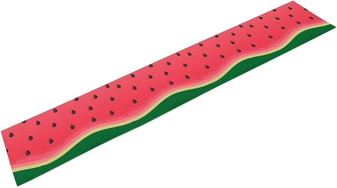 Watermelon Table Runner,Summer Fruit Tropical Birthday Party Decorations Dining Room Home Kitchen Table Decor 13 x 108Inches