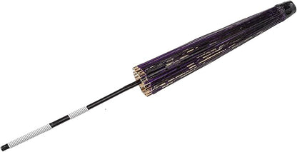 THY COLLECTIBLES Classic Chinese Art Asian Style 33" Paper Parasol Umbrella with Long Handle Flower Print for Wedding Parties, Photography, Costumes, Cosplay, Decoration And Other Events