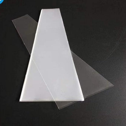 WLngtv 100 Pcs Clear Plastic Flower Bouquet Sleeve Bags, Sleeve Transparent Cellophane Bags Rose Packaging Gift Wrap Cellophane for Valentine's Day