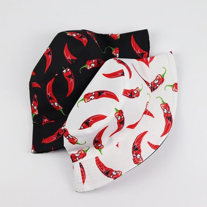 Quanhaigou Bucket Hat for Men Women,Packable Reversible Printed Sun Hats,Fisherman Outdoor Summer Travel Hiking Beach Caps