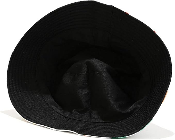 XYIYI Cute Bucket Hat Beach Fisherman Hats for Women, Reversible Double-Side-Wear