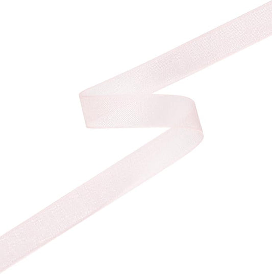 3/8 Inch Pink Shimmer Sheer Organza Ribbon Sheer Chiffon Ribbon 50 Yards-Roll Multiple Colors Available for Gift Wrapping Wedding Events Christmas Décor