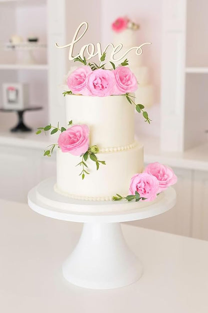 Glitter Roses Bouquet,30PCS Pink Roses Artificial Flowers Fake Sparkling Roses for Wedding Bouquet Party Christmas Home Decor(Light Pink)