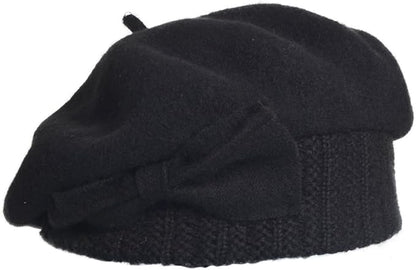 VECRY Women's 100% Wool Bucket Hat Felt Cloche Beret Dress Winter Beanie Hats