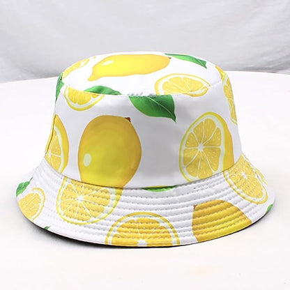 Malaxlx Unisex Bucket Hat Beach Sun Hat Aesthetic Fishing Hat for Men Women Teens, Reversible Double-Side-Wear