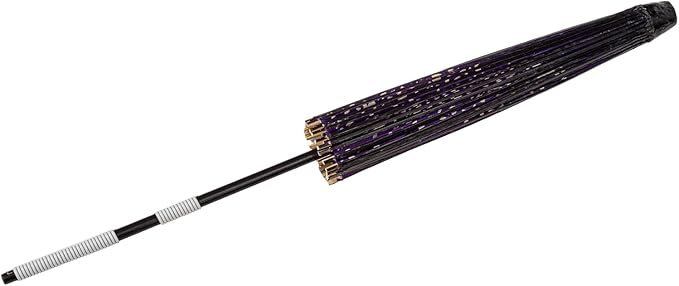 THY COLLECTIBLES Classic Chinese Art Asian Style 33" Paper Parasol Umbrella with Long Handle and Floral Print for Wedding Parties, Photography, Costumes, Cosplay, Decoration And Other Events