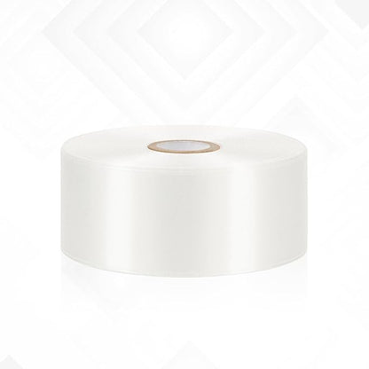 White Satin Ribbon 1-1/2 Inch 30 Yards, White Ribbon for Gift Wrapping, Flower Bouquet, Crafts, Baby Shower, Christmas, Wedding and Bow Making