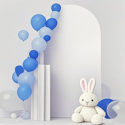 White 6FT Wedding Arch Cover, White Spandex Arch Backdrop Cover, Chiara Backdrop Cover for Festivals Birthday Party Banquet Ceremony Decoration