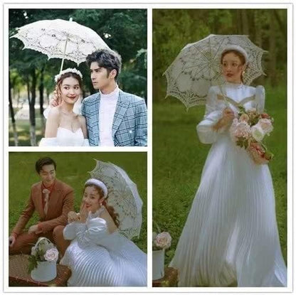 Chinese Japanese Handmade Parasol Umbrella,Asian Decoration DIY Art Dance Classical Umbrella for Wedding Parties Photography Costumes Cosplay