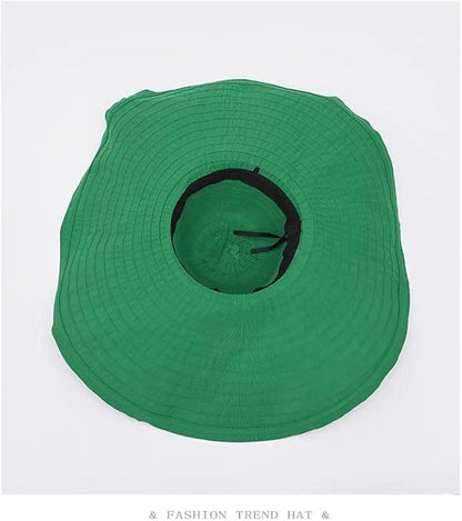 Oversized Sun Hats for Women Extra Large Wide Brim Beach Hat Foldable Roll up Floppy