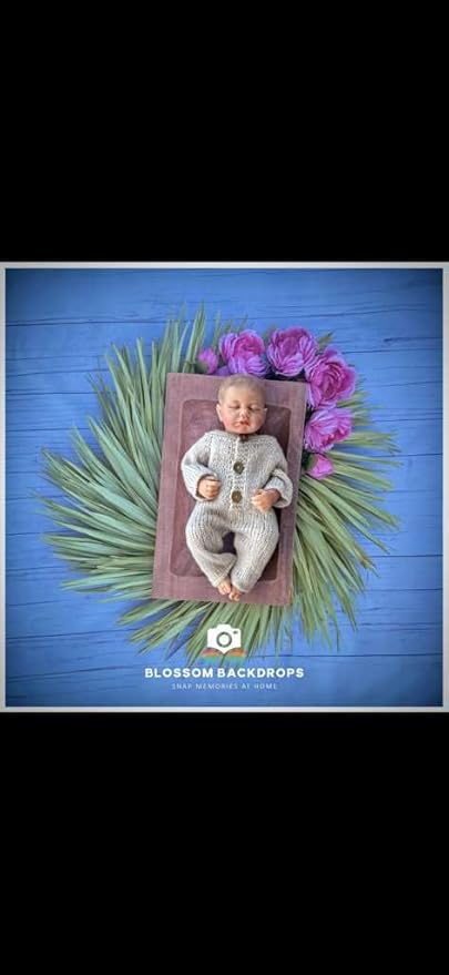 Blossom Flowers Decoration Wallpaper Newborn Baby Photography Background Backdrop Newborn Kids Baby Portrait Backdrop Photoshoot Photo Studio (Pink)