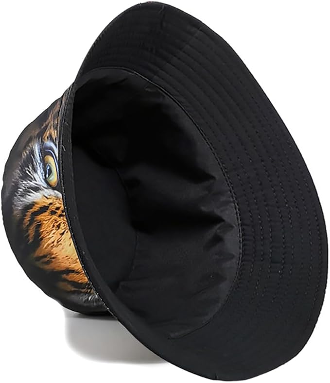 Malaxlx Bucket Hat Beach Sun Hat Fishing Hat for Women Men, Outdoor Travel Reversible Double Side Wear Fisherman Hat