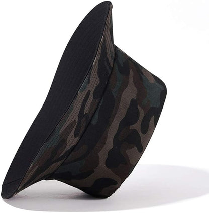 Quanhaigou Bucket Hat for Men Women,Packable Reversible Printed Sun Hats,Fisherman Outdoor Summer Travel Hiking Beach Caps