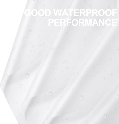 WRAPAHOLIC 20 Sheets Flower Wrapping Paper - 22.4 x 22.4 inch Pure Translucent White Water-Resistant Floral Bouquet Wrapping Paper, Florist Supplies Packaging for Wedding Birthday Gift DIY