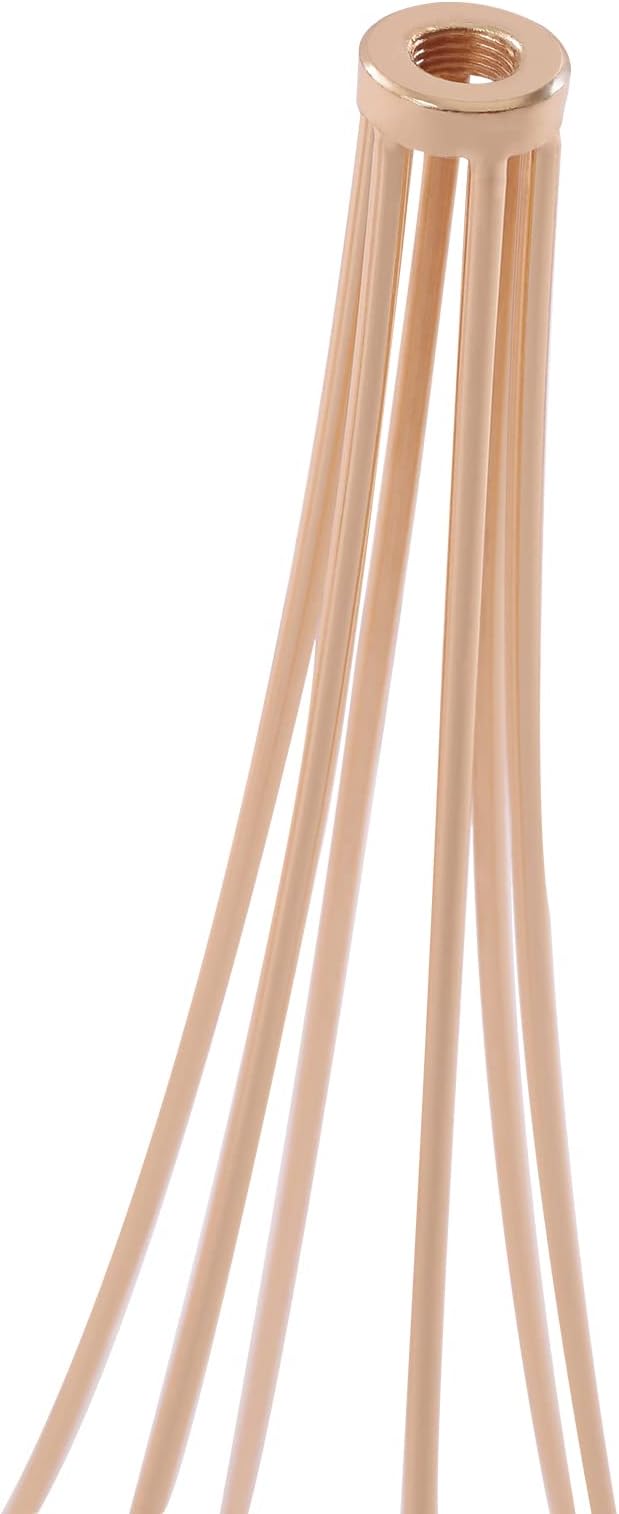 Metal Gold Vase, 10 Pcs Gold Centerpieces for Table Wedding 31.5in Tall Metal Trumpet Vase Wedding Vases Flower Stand for Tables, Home Decor, Party Decorations