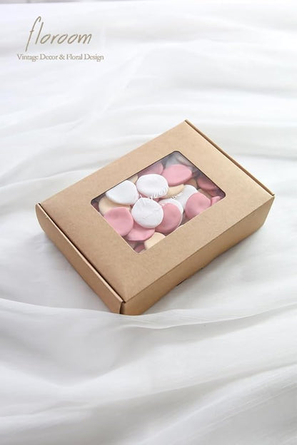Floroom 500pcs Rose Petals Champagne Pink Faux Silk Flower Petals for Wedding Flower Girl Basket Aisle Runner Scatter Dinner Table Centerpieces Party Confetti Bridal Shower Romantic Night Decoration