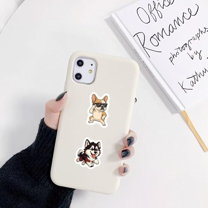 1000 Pcs Dogs Stickers Bulk 2 Roll 1 Inch,Funny Cartoon Puppy Pet Stickers for Kids Classroom Boys Girls School Students.Cute Animal Sticker Pack Gift for Party Favors Book Water Bottles Laptop