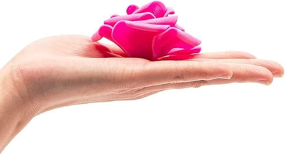 Bright Creations Artificial Flowers Foam Rose Heads - 3 x 1.2 in, Mixed Pink Shades, 100 Pack - Foam Roses for Flower Wall & Garland Backdrops, Wedding & Bridal Shower Decor