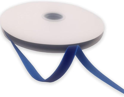 Nylon Velvet Ribbon Single Faced,3/8 Inch X 25Yards Spool (Royal Blue)