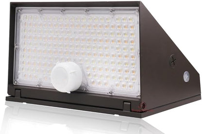RuggedGrade 120W - Tucana III TunableTech Series - 17,200 Lumens - LED Wall Pack Light with Photocell & Motion Sensor - Color Selectable 3000K/4000K/5000K - Outdoor LED Light - DLC 5.1 Premium