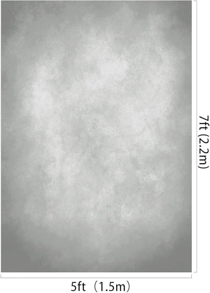 Kate 5x7ft Light Grey Backdrops Abstract Photography Backdrop for Professional Studio Backgrounds