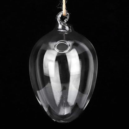 Glass Vase Transparent Hanging Hydroponic Plants Planter Home Decor for Bedroom Living Room