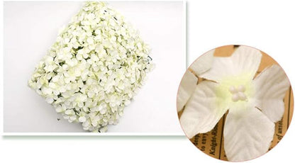 10Pcs 16"x 24" Artificial Flower Wall Panels,Flower Wall Mat Silk Flower Panels for Outdoor Garden Backyard Fence Fence Privacy Screen and Indoor Wall Decor (10Pcs White)