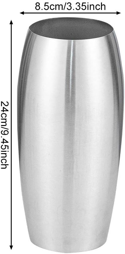 Metal Vase, Stainless Steel Flower Vase Decorative Flower Vase Elegant Flower Vases for Home Office Wedding