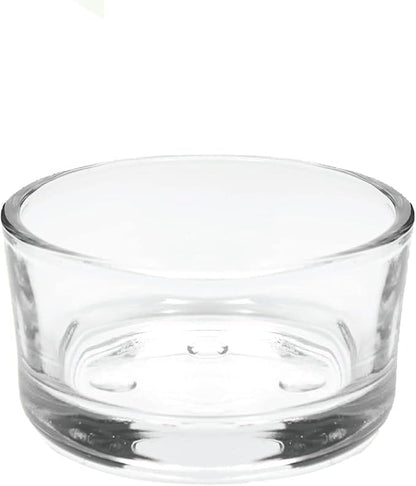 WGV Tea Light Votive Candle Holder 2x1.2 H, Clear Stubby Utility Cylinder Glass, Small Home Accent Decor, 1 Pc