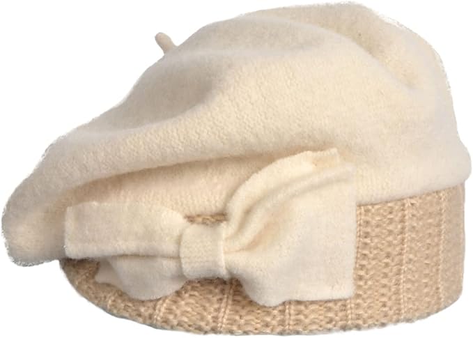 VECRY Women's 100% Wool Bucket Hat Felt Cloche Beret Dress Winter Beanie Hats