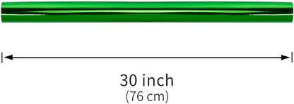 RUSPEPA Green Christmas Wrapping Paper - 81.5 Sq Ft - Solid Color Paper Perfect for Wedding,Birthday,Christmas,Baby Show - 30 inches x 32.8 feet, Light Green