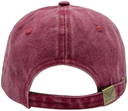 Waldeal Pickleball Hat for Women, Ajustable Embroidered Daisy Washed Denim Baseball Cap