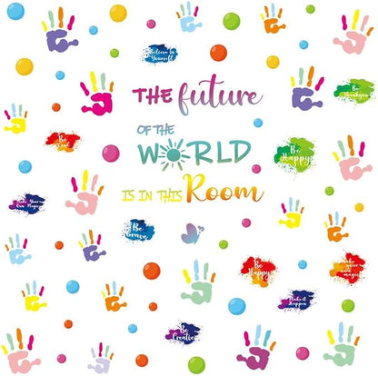 Inspirational Wall Art, Motivational Wall Decals, Classroom Decals, Office Decor Removable Peel and Stick for Office, School, Classroom, Home or Nursery Decor