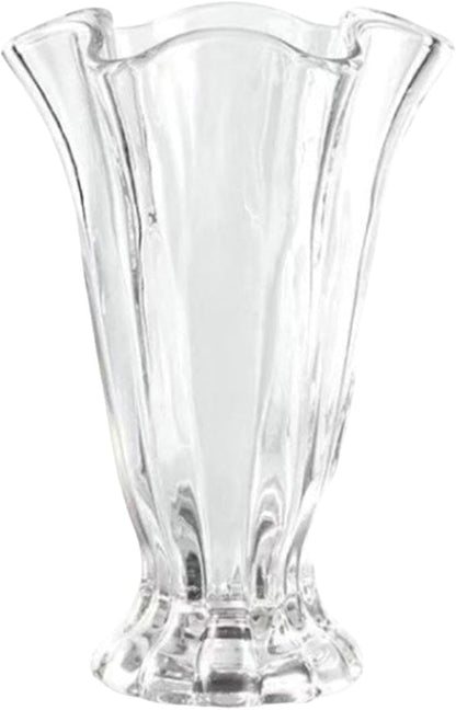 Glass Flower Vase Flower Bouquets Vase,Home Decor for Centerpieces Transparent for Office Party Bridal Shower Home Decor