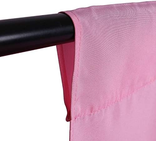 GFCC Pink Backdrop Photography Background - 10ftx10ft Pink Photo Backdrop for Photoshoot Photography Background Screen Video Recording Curtain
